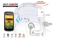 Stealth 5 Bluetooth Radarwarner mit Sensortechnik & GPS